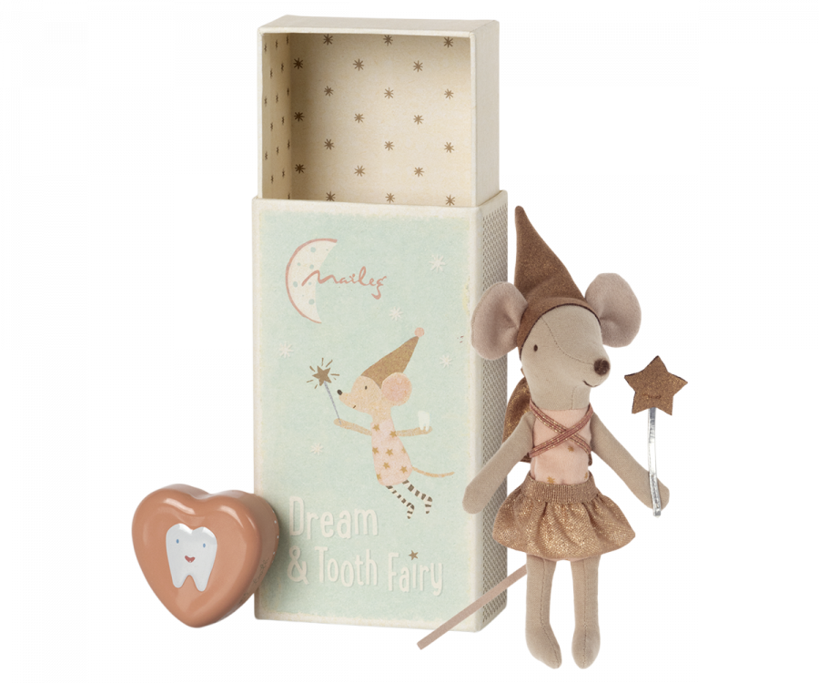 Maileg Tooth Fairy Mouse in Matchbox
