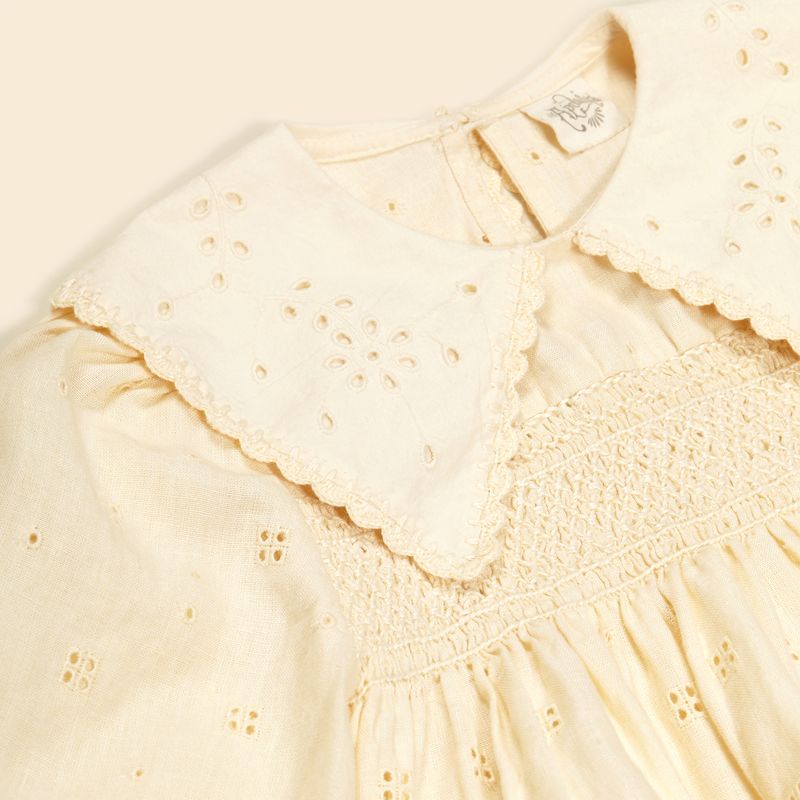 【新品】apolina Cornelia Blouse 3-5y Apolina Cornelia Blouse || Broderie – Honey Pie Children's Boutique