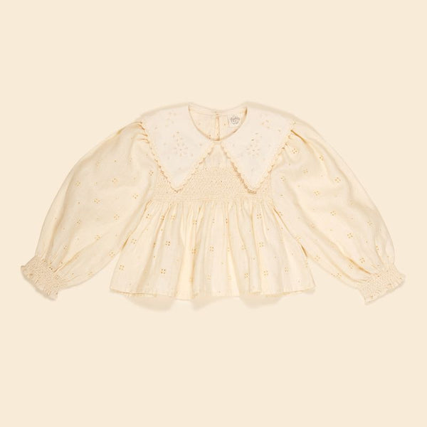 Apolina Cornelia Blouse || Broderie – Honey Pie Children's Boutique
