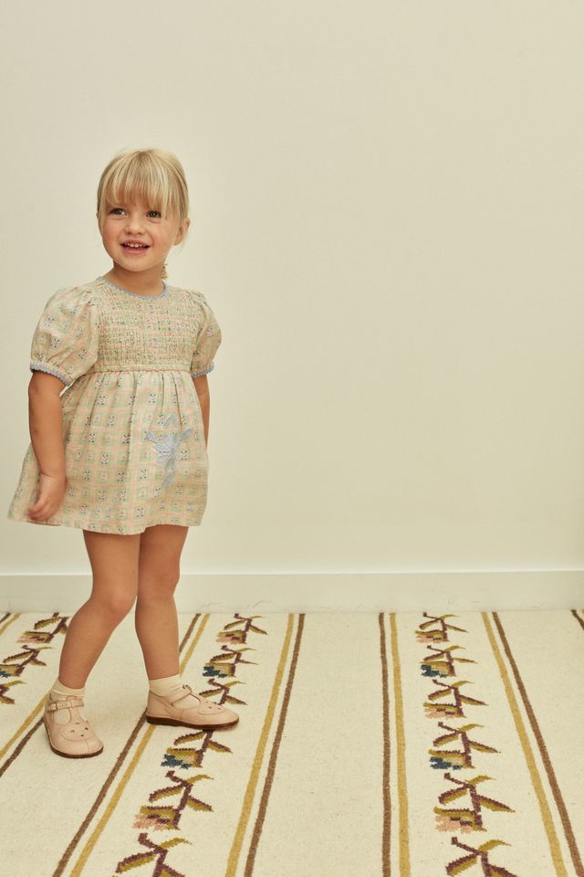 J*2様 Apolina BABY NOEMIE DRESS ROSEPANEL Baby Noemie Dress Romper || Rosepanel Mint – Honey Pie Children's